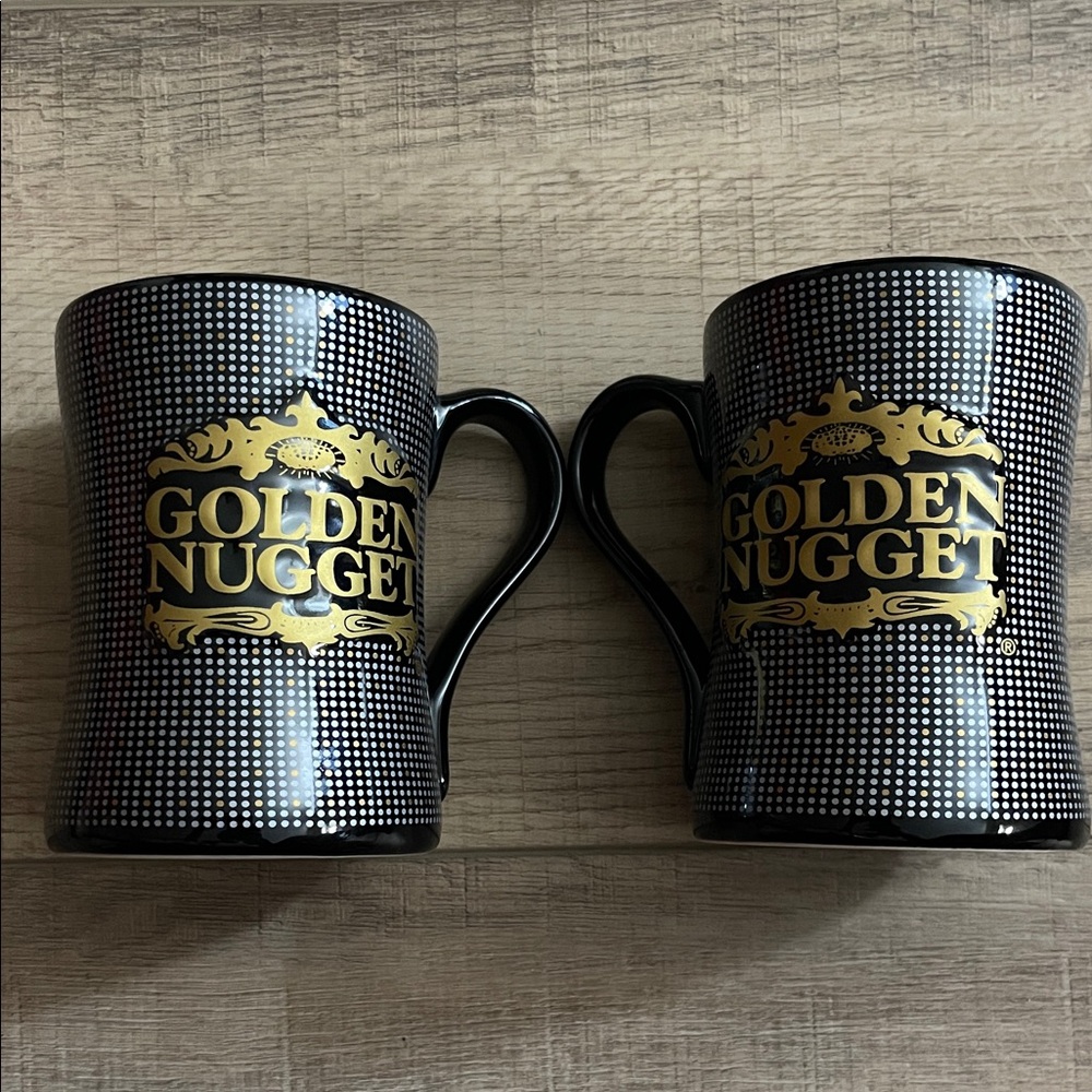 Black and Gold Mugs